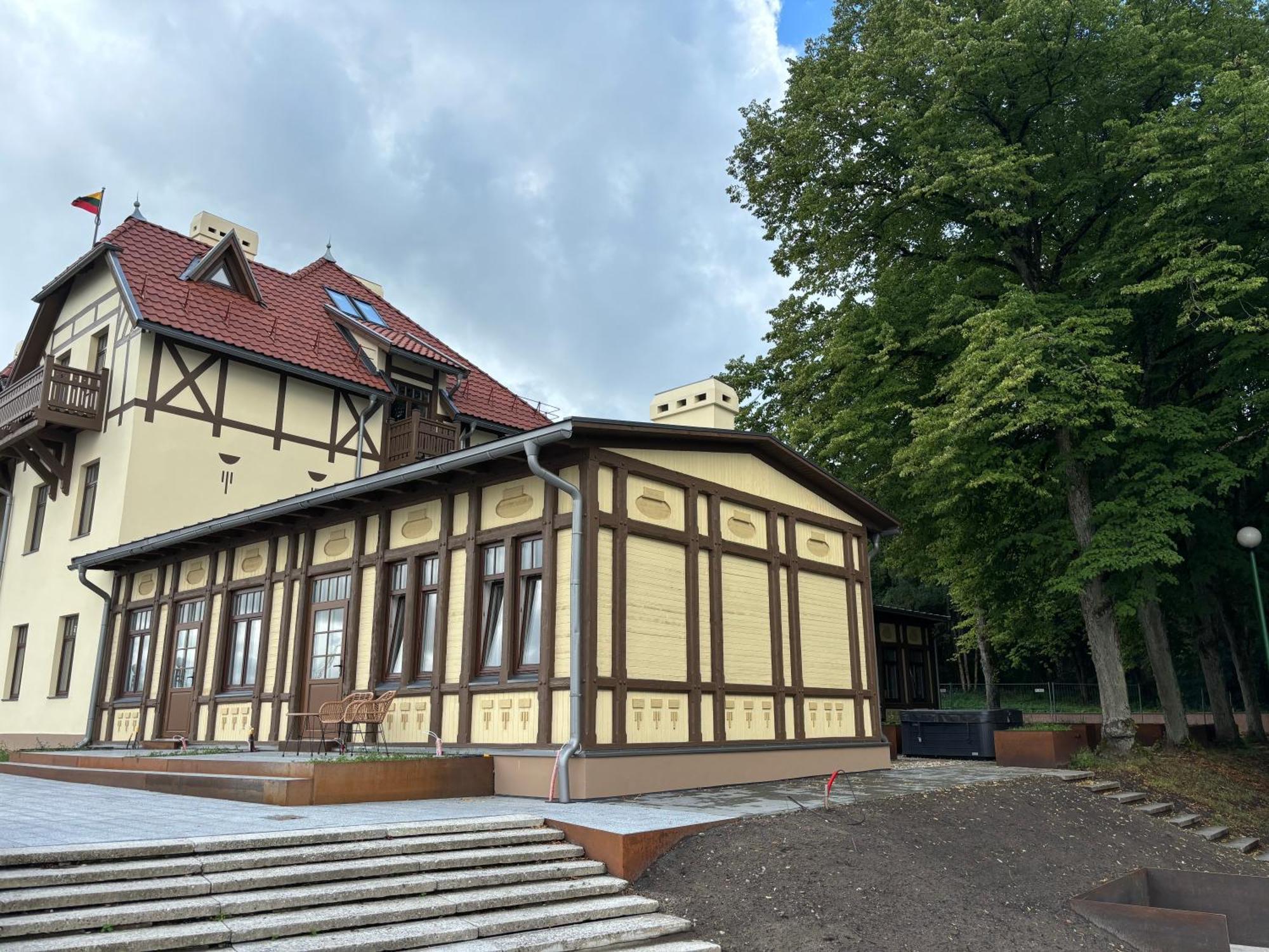 Smiltynes Kurhauzas Sandkrug Kurhaus Klaipėda Kültér fotó